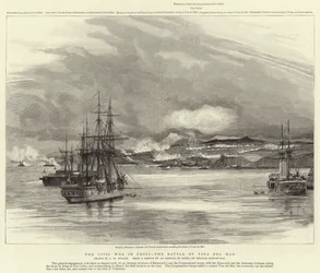 La guerre civile au Chili, la bataille de Vina del Mar